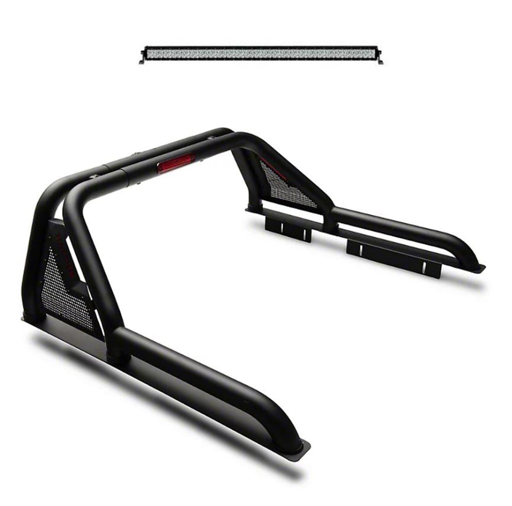 Black Horse Off Road GLRB-03B-KIT Gladiator Roll Bar Kit for Select Chevrolet Colorado, GMC Canyon, Toyota Tacoma