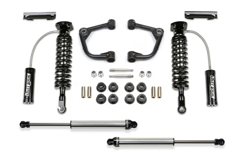 Fabtech K1205DL Uniball UCA Lift System w/Shocks for Select Chevrolet Colorado, GMC Canyon