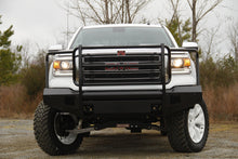 Load image into Gallery viewer, Fab Fours GM07-K2160-1 Black Steel Front Ranch Bumper for Select GMC Sierra
