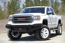 Load image into Gallery viewer, Fab Fours GM07-K2161-1 Black Steel Front Ranch Bumper for Select GMC Sierra