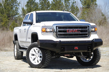 Load image into Gallery viewer, Fab Fours GM07-K2161-1 Black Steel Front Ranch Bumper for Select GMC Sierra