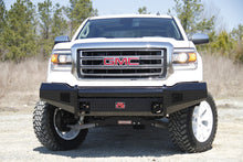 Load image into Gallery viewer, Fab Fours GM07-K2161-1 Black Steel Front Ranch Bumper for Select GMC Sierra