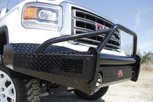 Load image into Gallery viewer, Fab Fours GM07-K2162-1 Black Steel Front Ranch Bumper for Select GMC Sierra