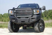 Load image into Gallery viewer, Fab Fours GM14-A3150-B Premium Heavy Duty Winch Front Bumper for Select GMC Sierra HD, GMC Sierra HD