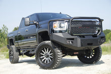 Load image into Gallery viewer, Fab Fours GM14-A3150-B Premium Heavy Duty Winch Front Bumper for Select GMC Sierra HD, GMC Sierra HD