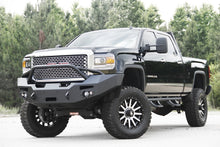 Load image into Gallery viewer, Fab Fours GM14-A3152-B Premium Heavy Duty Winch Front Bumper for Select GMC Sierra HD, GMC Sierra HD