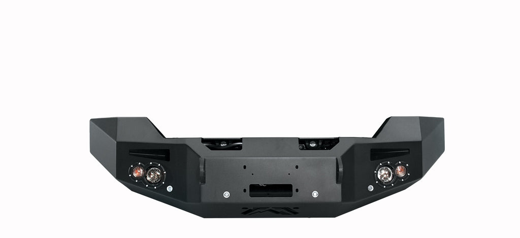 Fab Fours GM14-C3151-B Premium Winch Front Bumper for Select GMC Sierra HD, GMC Sierra HD