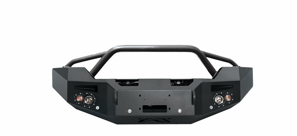 Fab Fours GM14-C3152-B Premium Winch Front Bumper for Select GMC Sierra HD, GMC Sierra HD