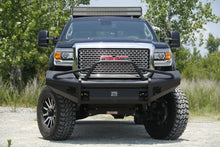 Load image into Gallery viewer, Fab Fours GM14-Q3162-1 Elite Front Ranch Bumper for Select GMC Sierra HD, GMC Sierra HD
