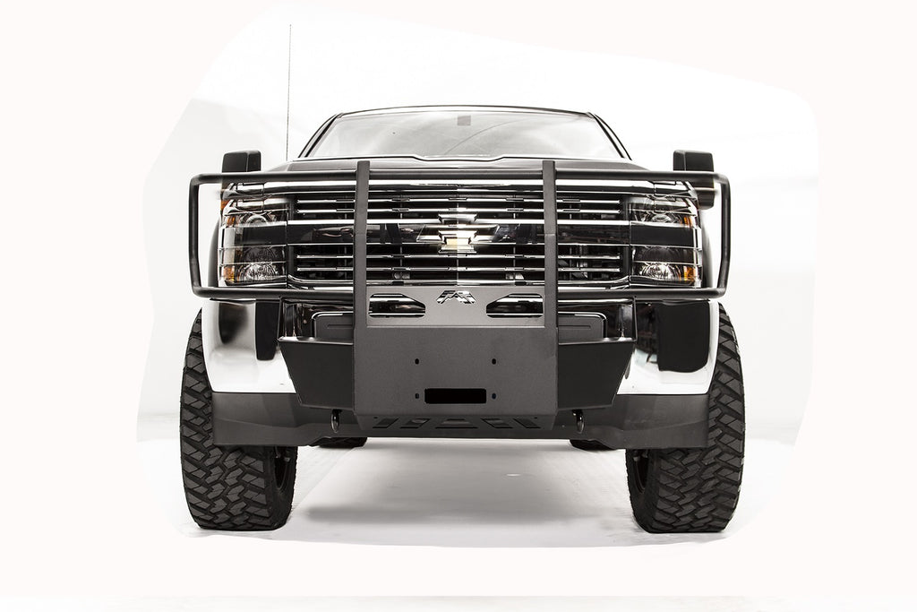 Fab Fours GM15-N3070-1 Winch Mount for Select Chevrolet Silverado HD, Chevrolet Silverado HD, GMC Sierra HD, GMC Sierra HD
