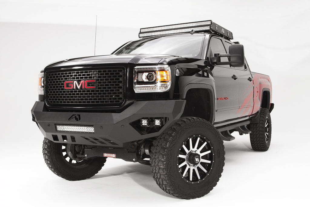 Fab Fours GM15-V3151-B Vengeance Front Bumper for Select GMC Sierra HD, GMC Sierra HD