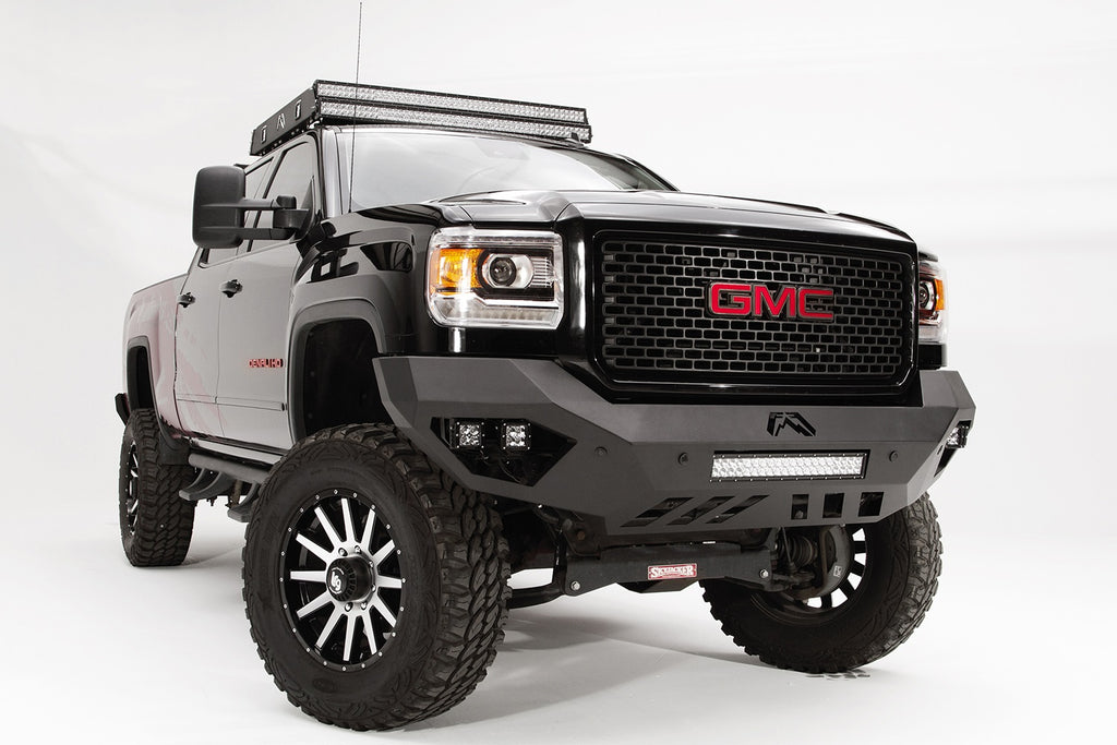 Fab Fours GM15-V3151-1 Vengeance Front Bumper for Select GMC Sierra HD, GMC Sierra HD