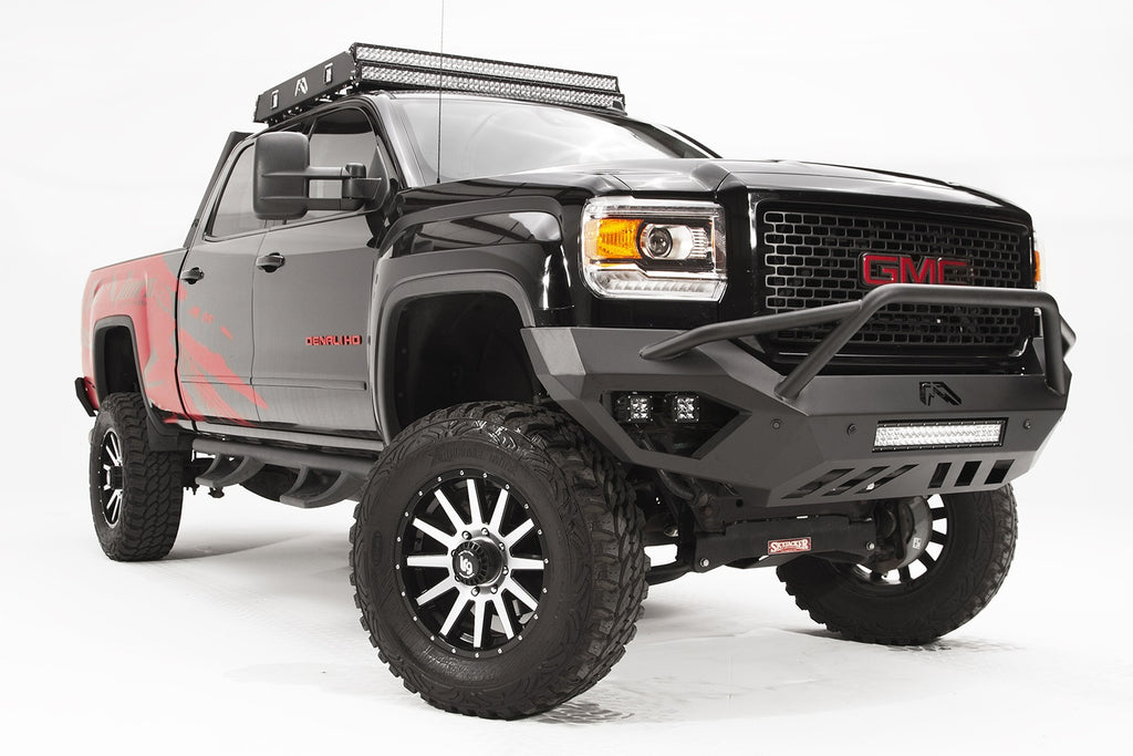 Fab Fours GM15-V3152-1 Vengeance Front Bumper for Select GMC Sierra HD, GMC Sierra HD