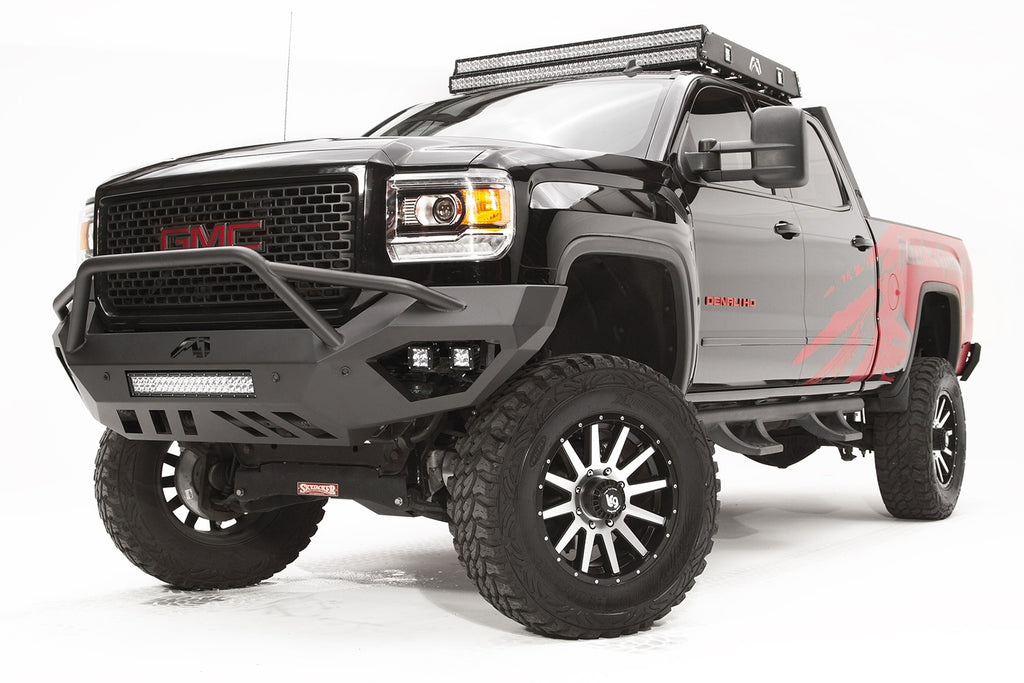 Fab Fours GM15-V3152-B Vengeance Front Bumper for Select GMC Sierra HD, GMC Sierra HD