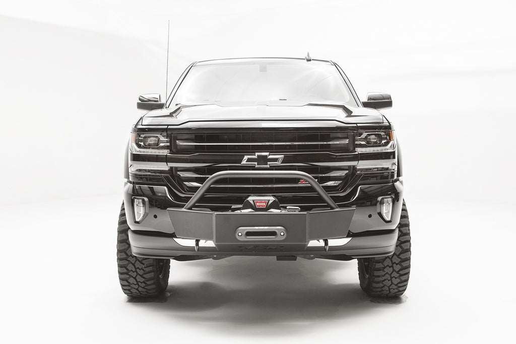 Fab Fours GM16-N3350-1 Winch Mount for Select Chevrolet Silverado 1500, GMC Sierra