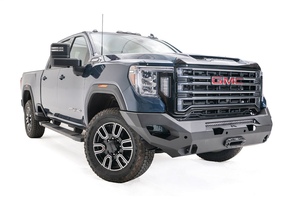 Fab Fours GM20-X5051-B Matrix Front Bumper for Select GMC Sierra HD, GMC Sierra HD