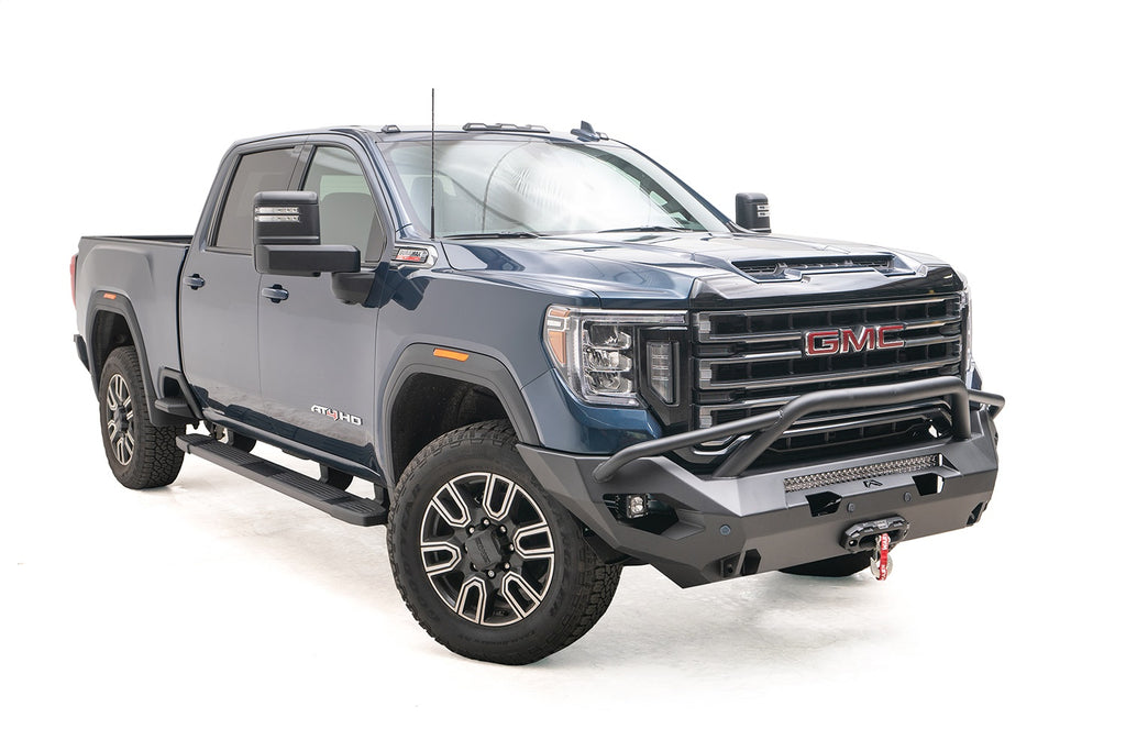 Fab Fours GM20-X5052-1 Matrix Front Bumper for Select GMC Sierra HD, GMC Sierra HD