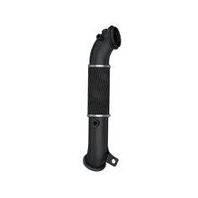 Load image into Gallery viewer, MBRP Exhaust GM8427 Armor BLK Turbocharger Down Pipe for Select Chevrolet Silverado HD, Chevrolet Silverado HD, GMC Sierra HD, GMC Sierra HD