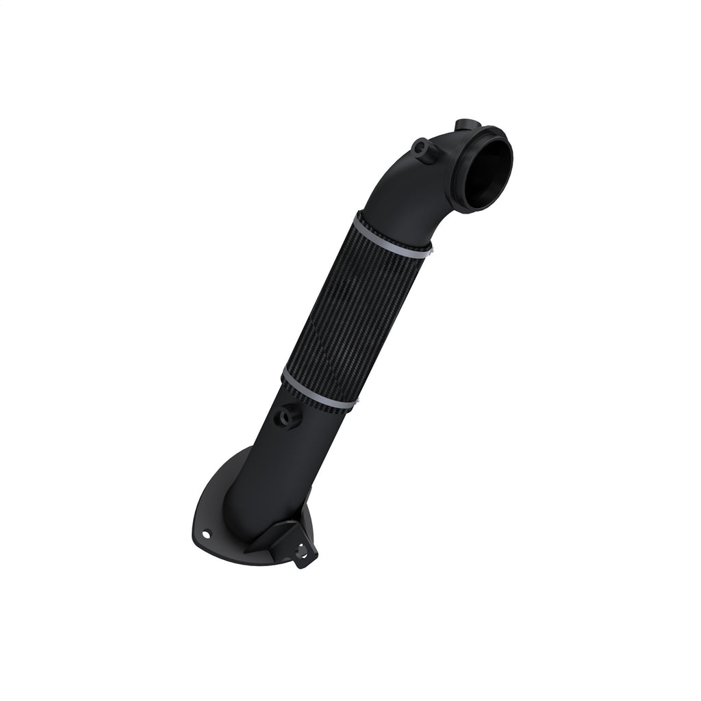 MBRP Exhaust GM8428 Armor BLK Turbocharger Down Pipe for Select Chevrolet Silverado HD, Chevrolet Silverado HD, GMC Sierra HD, GMC Sierra HD
