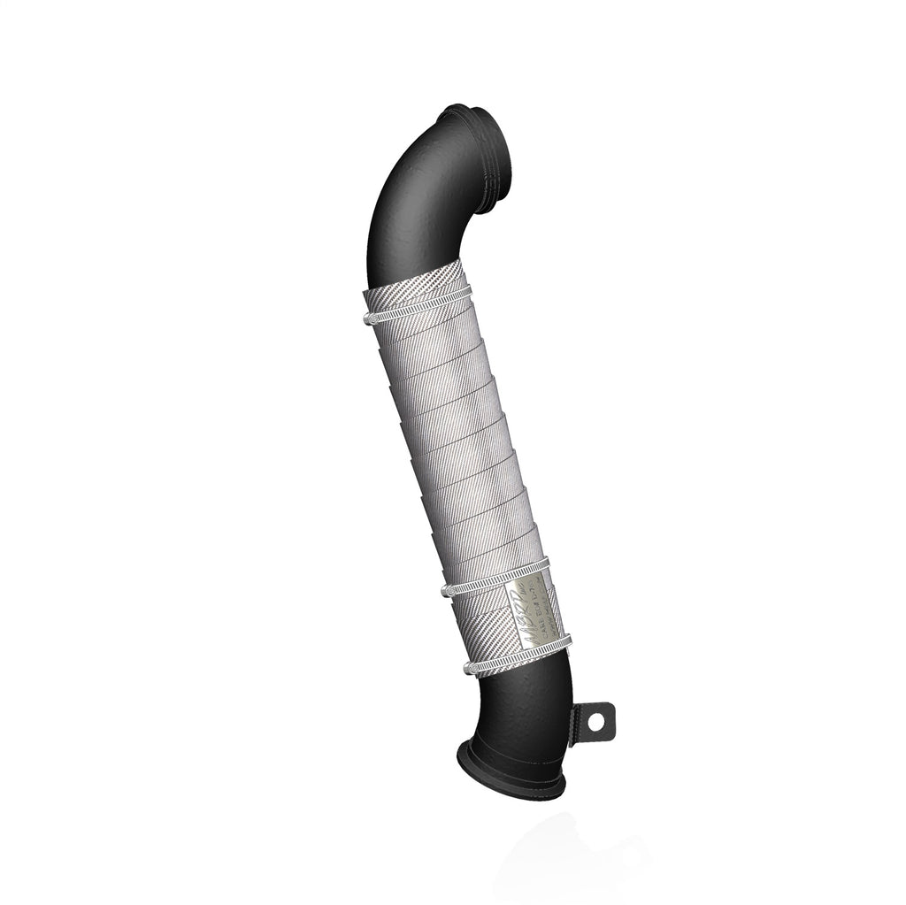 MBRP Exhaust GMCA424 Armor Lite Turbocharger Down Pipe for Select Chevrolet Express 2500, Chevrolet Express 3500, Chevrolet Express 4500, Chevrolet Silverado HD, Chevrolet Silverado HD Classic, Chevrolet Silverado 3500, Chevrolet Silverado Classic,