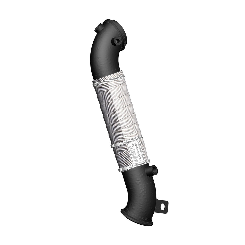 MBRP Exhaust GMCA427 Armor Lite Turbocharger Down Pipe for Select Chevrolet Express 2500, Chevrolet Express 3500, Chevrolet Silverado HD, Chevrolet Silverado HD, GMC Savana 2500, GMC Savana 3500, GMC Sierra HD, GMC Sierra HD
