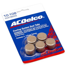 Load image into Gallery viewer, CHEVROLET PERFORMANCE 12378255 Sealant = Coolant Systm 4-Gram Tablets 5pk