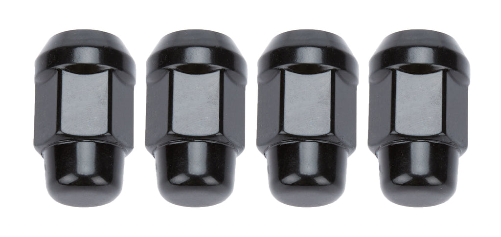 GORILLA 41187BCB 4 Lugnuts Acorn Bulge 1/2 Black