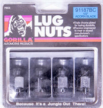 Load image into Gallery viewer, GORILLA 91187BC 4 Lug Nuts 1/2in Acorn Bulge Seat