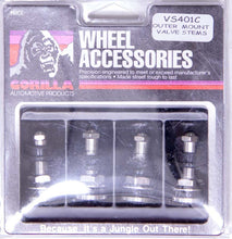 Load image into Gallery viewer, GORILLA VS401-C Outer Mount Valve Stems 4 pack