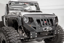 Load image into Gallery viewer, Fab Fours GR1000-1 Grumper Grill/Front Bumper for Select Jeep Wrangler, Jeep Wrangler JK
