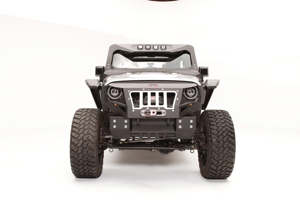 Fab Fours GR1005-1 Grumper Crash Bar for Select Jeep Wrangler, Jeep Wrangler JK