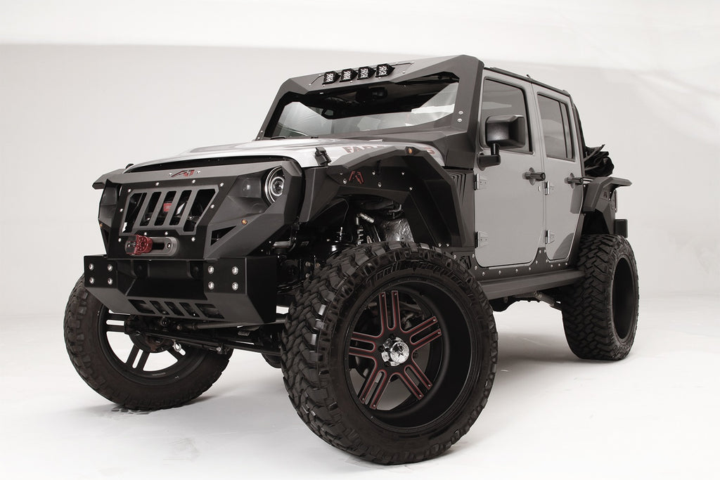 Fab Fours GR1005-B Grumper Crash Bar for Select Jeep Wrangler, Jeep Wrangler JK
