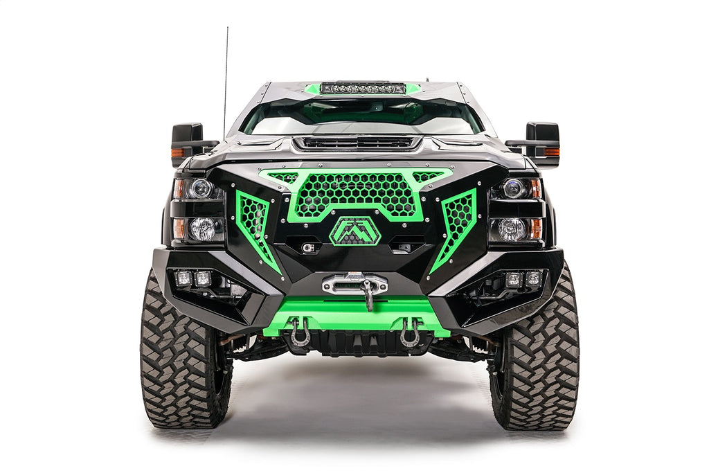 Fab Fours GR3000-B Grumper Grill/Front Bumper for Select Chevrolet Silverado HD, Chevrolet Silverado HD
