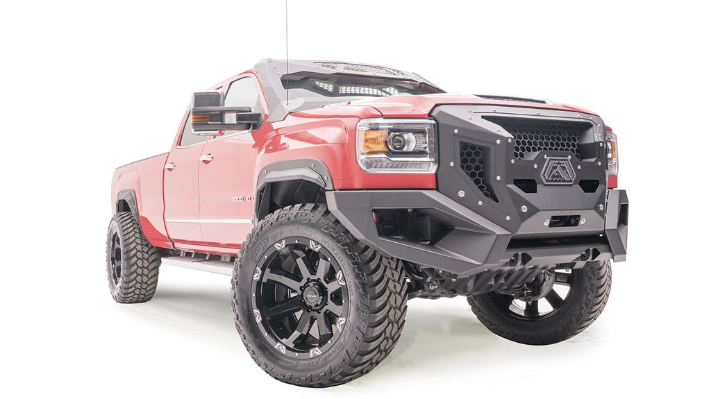 Fab Fours GR3100-1 Grumper Front Bumper for Select GMC Sierra HD, GMC Sierra HD
