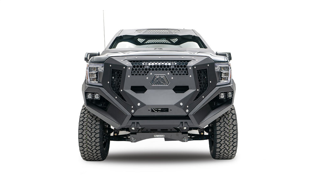 Fab Fours GR3900-B Grumper Front Bumper And Grille for Select GMC Sierra 1500, GMC Sierra Limited