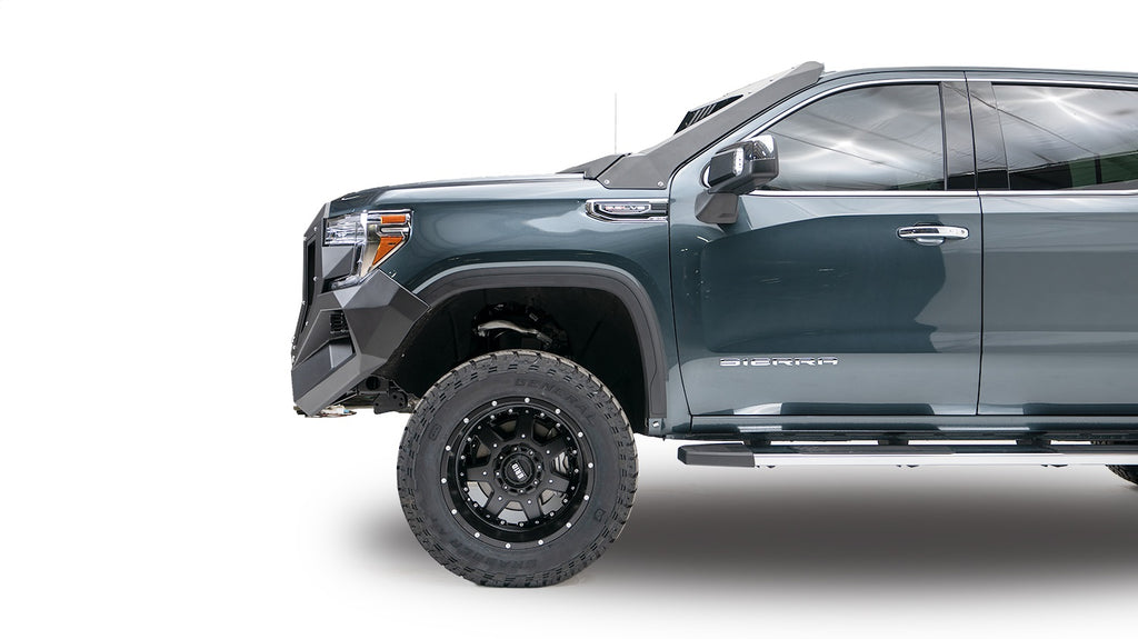 Fab Fours GR3900-B Grumper Front Bumper And Grille for Select GMC Sierra 1500, GMC Sierra Limited
