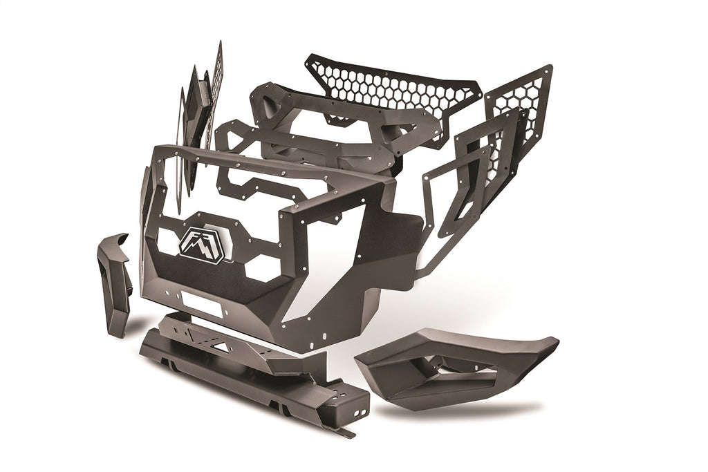 Fab Fours GR4100-1 Grumper Grill/Front Bumper for Select Ford F-250 Super Duty, Ford F-350 Super Duty