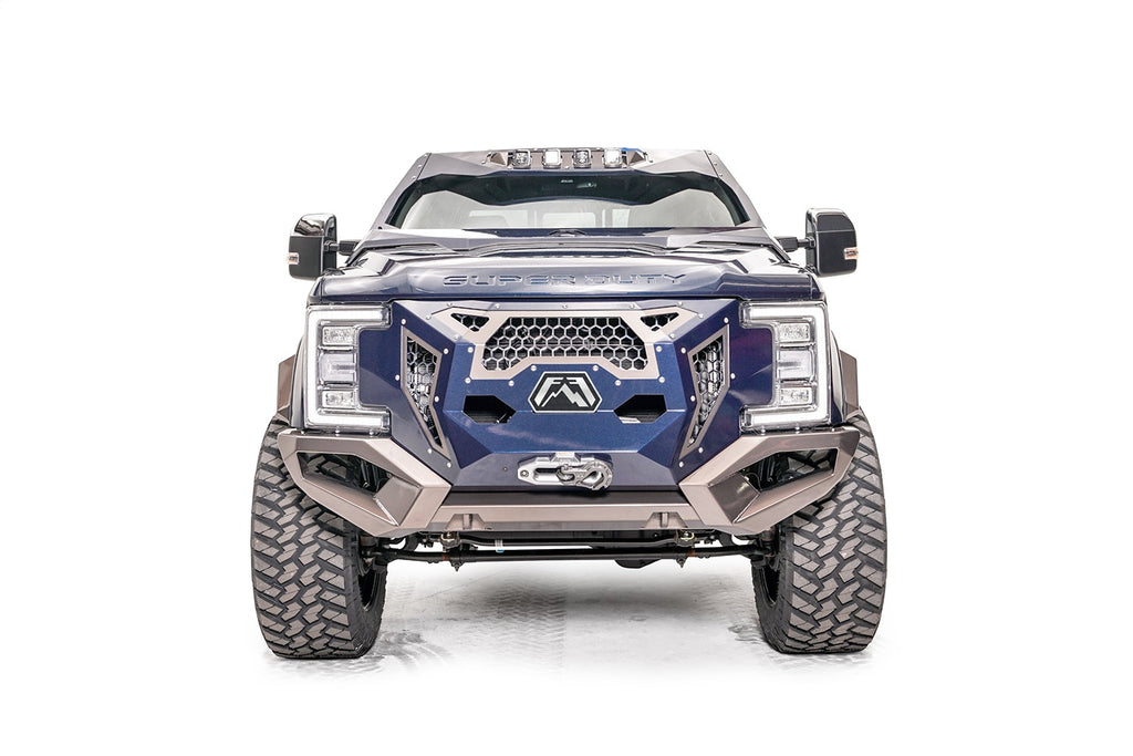 Fab Fours GR4100-1 Grumper Grill/Front Bumper for Select Ford F-250 Super Duty, Ford F-350 Super Duty