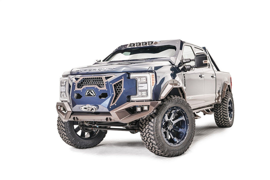 Fab Fours GR4100-1 Grumper Grill/Front Bumper for Select Ford F-250 Super Duty, Ford F-350 Super Duty