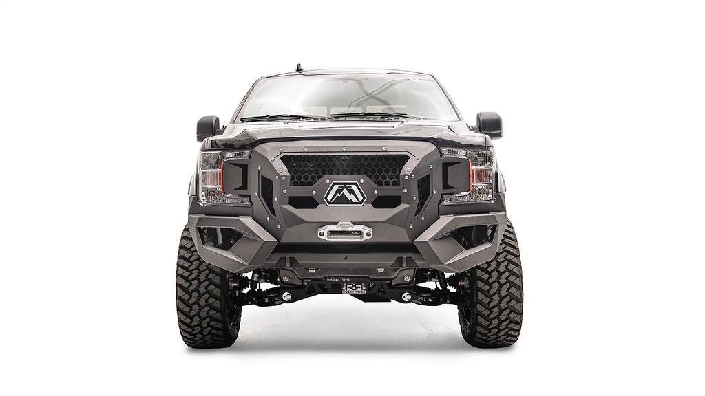 Fab Fours GR4500-1 Grumper Front Winch Bumper for Select Ford F-150