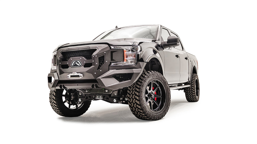 Fab Fours GR4500-B Grumper Front Winch Bumper for Select Ford F-150