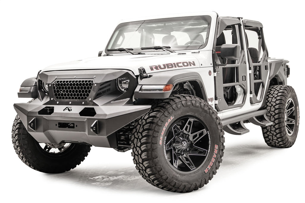 Fab Fours GR4610-1 Full Width Grumper for Select Jeep Wrangler
