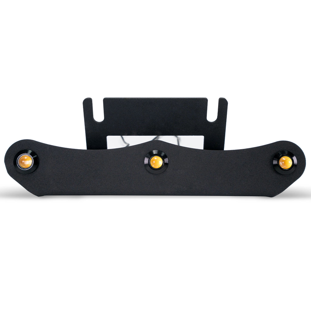 DV8 Offroad GRGL-01 GRGL-01 20-22 JEEP GLADIATOR JT FRONT GRILL AMBER ACCENT LIGHTS for Select Jeep Gladiator