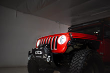 Load image into Gallery viewer, DV8 Offroad GRGL-01 GRGL-01 20-22 JEEP GLADIATOR JT FRONT GRILL AMBER ACCENT LIGHTS for Select Jeep Gladiator