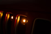 Load image into Gallery viewer, DV8 Offroad GRGL-01 GRGL-01 20-22 JEEP GLADIATOR JT FRONT GRILL AMBER ACCENT LIGHTS for Select Jeep Gladiator