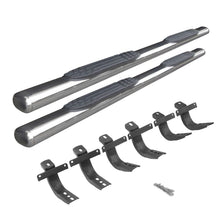Load image into Gallery viewer, Go Rhino 104412973PS 4" 1000 Series Side Steps With Mounting Bracket Kit for Select Ford Bronco