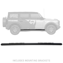 Load image into Gallery viewer, Go Rhino 105412973T 5" 1000 Series Side Steps with Mounting Brackets Kit for Select Ford Bronco