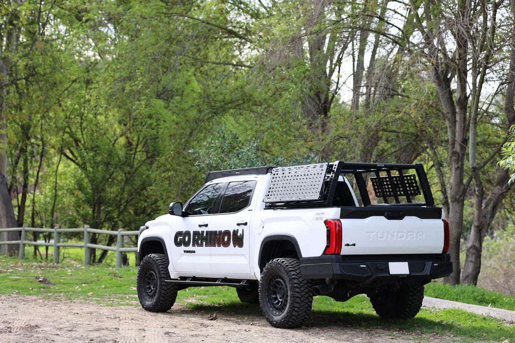 Go Rhino 5952000T XRS Overland Xtreme Rack - Full-Size Trucks for Select Chevrolet Silverado 1500, Chevrolet Silverado LTD, Ford F-150, GMC Sierra 1500, GMC Sierra Limited, Ram 1500, Toyota Tundra