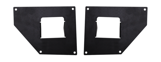 Go Rhino 231151T BRJ40 Light Plates for Straight End Caps (3") for Select Jeep Wrangler, Jeep Wrangler JK