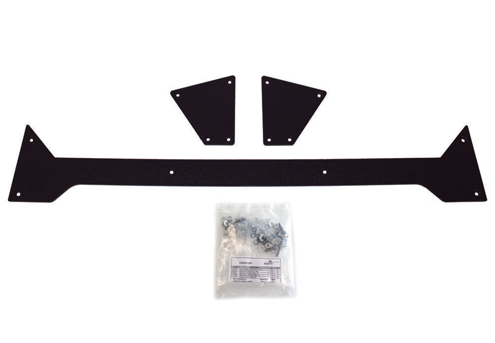Go Rhino 23215 BRJ40 Straight End Cap Replacement Rub Plate Kit for Select Jeep Wrangler, Jeep Wrangler JK